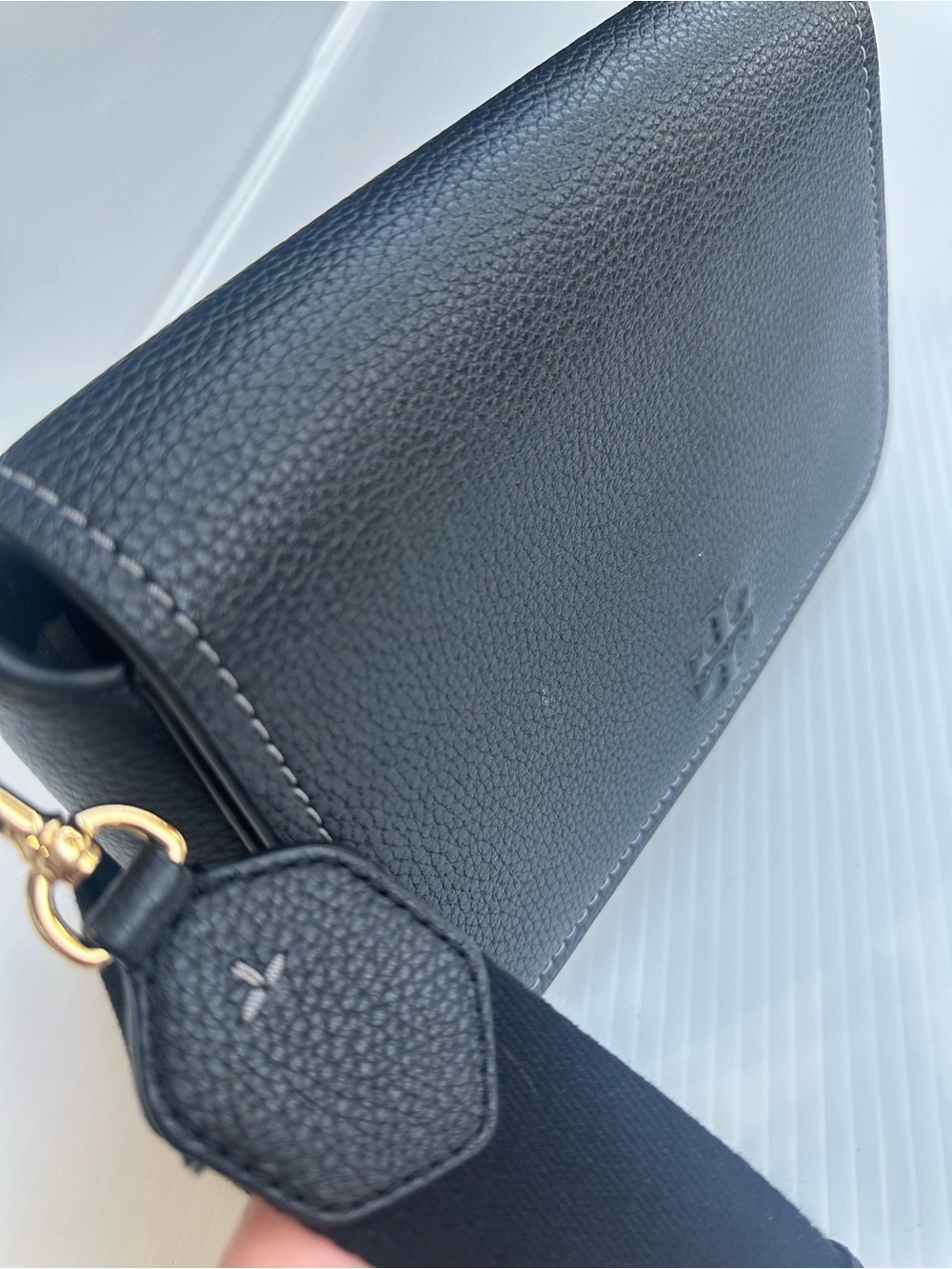 Tory Burch Leather Flap Crossbody